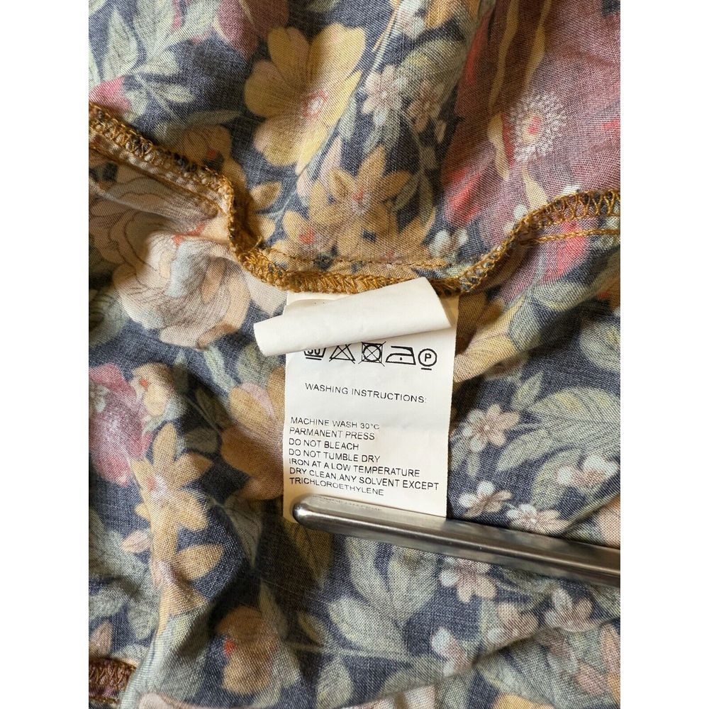 FARM Rio Floral Wrap Maxi Dress in Black, Rust & Mustard - Picture 14 of 14